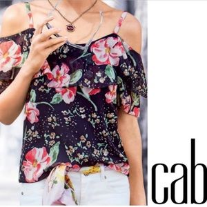 CAbi - The Fairytale Cold shoulder blouse #5220